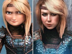 Aksi Cosplayer Cantik Asal Rusia Bikin Terpana