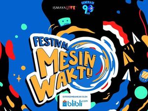 Rida Sita Dewi Reunian di Festival Mesin Waktu