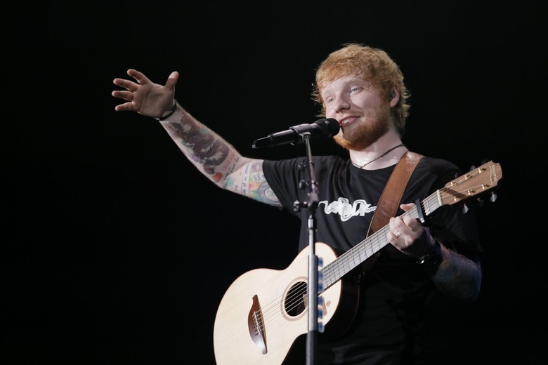 Ed Sheeran. Foto: Asep Syaifullah Ed Sheeran. Foto: Asep Syaifullah