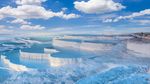 Foto: Pamukkale, Si Kolam Kapas Putih yang Terkenal