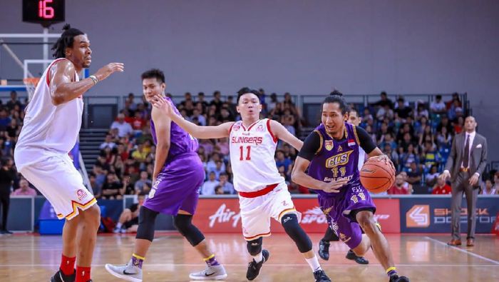 CLS Knights menangi gim pertama final ABL 2018/2019 kontra Singapore Slingers (dok.CLS Knights) CLS Knights menangi gim pertama final ABL 2018/2019 kontra Singapore Slingers (dok.CLS Knights)