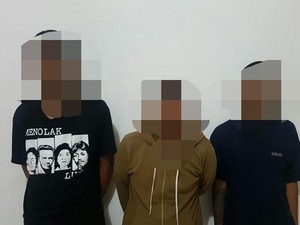 3 Pengedar Tembakau Gorilla Online di Makassar Ditangkap