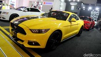 Ford Mustang dipamerkan di IIMS 25 April-5 Mei 2019 lalu. Foto: Pradita Utama
