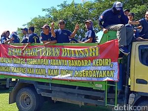 Dukung Pembangunan Bandara, Ribuan Warga Kediri Deklarasi Bersama