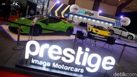 Deretan mobil Lamborghini yang diboyong Prestige. Foto: Pradita Utama