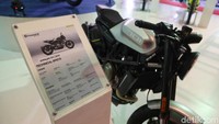 Bergaya retro cafe racer, Husqvarna Vitpilen mengusung mesin 700 cc satu silinder. Foto: Pradita Utama/detikOto