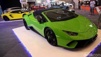 Lamborghin Huracan Performante Spyder bermesin 5.200cc. Foto: Pradita Utama