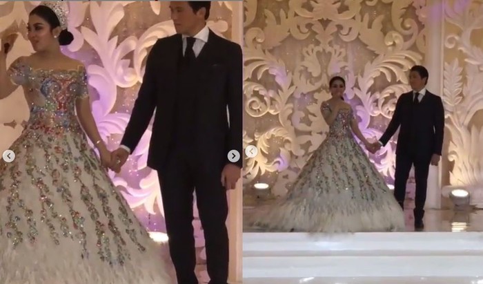 Syahrini dan Reino Barack. Foto: Dok. Instagram Syahrini dan Reino Barack. Foto: Dok. Instagram