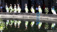 Puncak tradisi padusan berlangsung Minggu (5/5) besok. Sejumlah tempat pemandian itu diperkirakan akan dipadati ribuan pengunjung (Ragil Ajiyanto/detikcom)  