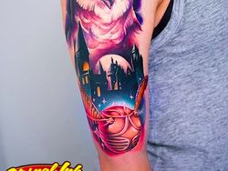 Kumpulan Tato Keren yang Terinspirasi dari Avengers sampai Harry Potter