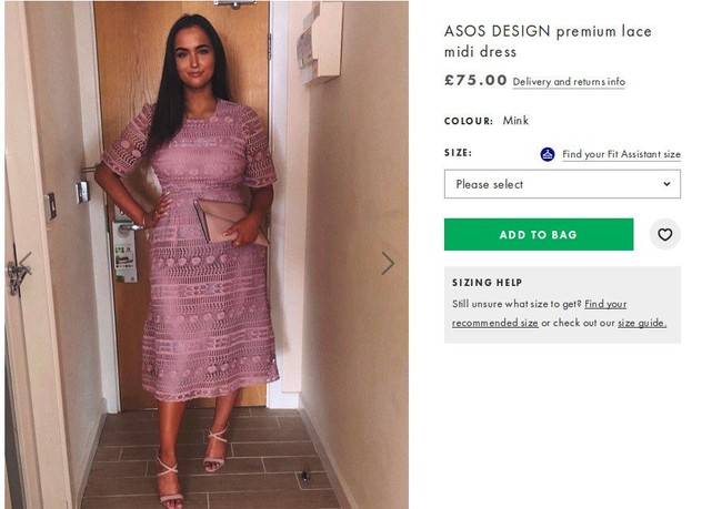 Dress pink tersebut ternyata dari fashion online Asos. Mengetahui hal itu, fashion online asal Inggris itu pun ambil tindakan. Dia menjadikan Thea sebagai model di katalog situs belanja tersebut. Foto Thea yang memakai dress tersebut dipajang di online shop Asos . @theachippendale Swipe right to see who had the last laugh, keterangan foto Asos yang menampilkan foto Thea yang telah dipajang di situs belanja tersebut.Foto: Inst agram, Asos
