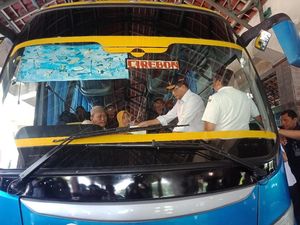 Menhub Temukan Bus Bermasalah di Terminal Mangkang