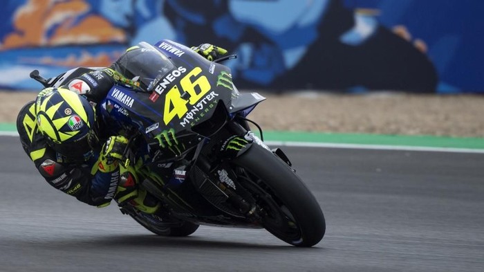 Start ke-13 di MotoGP Spanyol, Rossi Terhambat Dua Momen