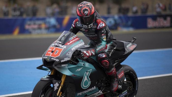 Air Mata Fabio Quartararo di Jerez