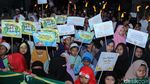 Potret Pawai Obor Sambut Ramadhan di Tambora Jakarta Barat