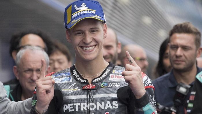 Fabio Quartararo antusias menyambut MotoGP Prancis, tapi juga merasakan tekanan (Foto: Mirco Lazzari/Getty Images) Fabio Quartararo antusias menyambut MotoGP Prancis, tapi juga merasakan tekanan (Foto: Mirco Lazzari/Getty Images)