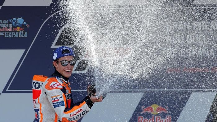 Marc Marquez juara MotoGP Spanyol. (Foto: Jon Nazca/REUTERS) Marc Marquez juara MotoGP Spanyol. (Foto: Jon Nazca/REUTERS)