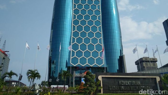 Kementerian BUMN/Foto: Hendra Kusuma-detikFinance Kementerian BUMN/Foto: Hendra Kusuma-detikFinance