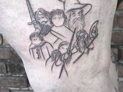 Kumpulan Tato Keren yang Terinspirasi dari Avengers sampai Harry Potter