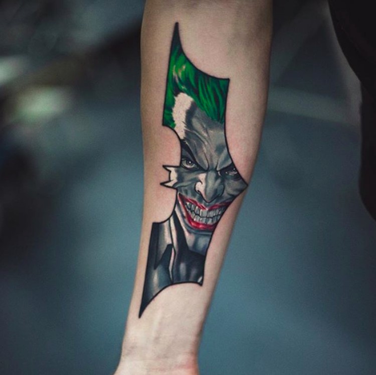 Kumpulan Tato Keren Yang Terinspirasi Dari Avengers Sampai Harry