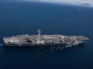 Video: Kapal Perang AS USS Nimitz Lewat Perairan RI, TNI Buka Suara