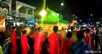 Tradisi ini untuk menyambut Ramadhan dengan meriah (Ferdi/detikcom)
