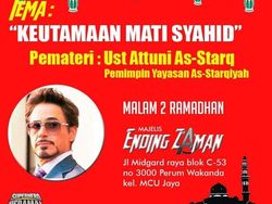 Kreasi Netizen: Kajian Ramadhan oleh Para Jagoan Avengers