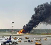 Pilot: Kilat Sebabkan Pesawat Sukhoi Terbakar saat Mendarat