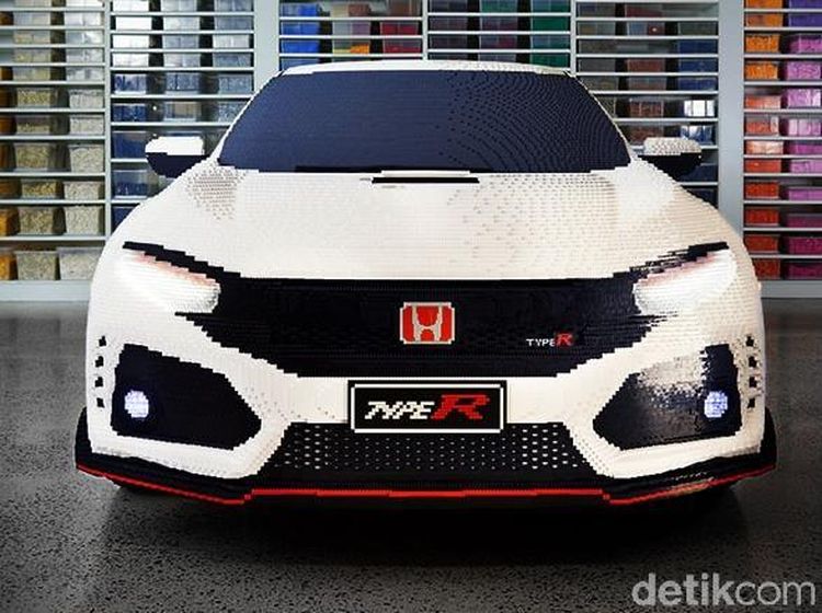 Mobil Honda dari Mainan Lego