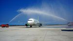 Pesawat Citilink Disemprot Air di Bandara Baru DIY