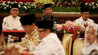 Begini momen Jokowi saat menggelar buka puasa bersama di Istana Negara, Jakarta Pusat, Senin (6/5/2019).
