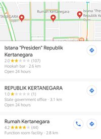 Heboh 'Istana Presiden Kertanegara' di Google Maps