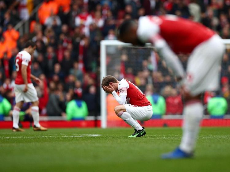 Arsenal Tersandung Brighton and Hove Albion