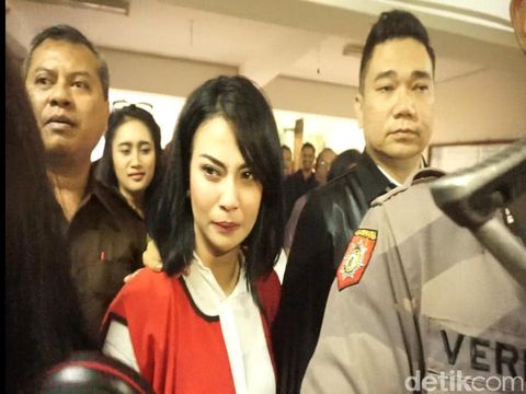 Vanessa Angel saat di Surabaya/