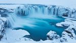 Foto: Godafoss, Air Terjun Para Dewa Islandia