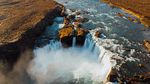Foto: Godafoss, Air Terjun Para Dewa Islandia