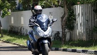 detikOto mencoba langsung Honda Forza keliling Jakarta. Rizki Pratama/detikcom.