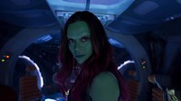 Kemudian ia tampil dalam Avengers: Infinity War dan Endgame sebagai Gamora. Dok. Disney Pictures