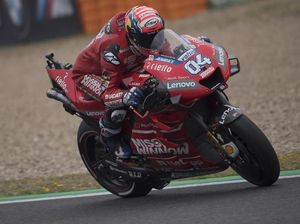 Kecewanya Dovizioso Gagal Naik Podium