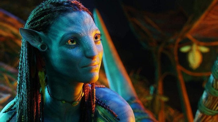 Penampilan Zoe Saldana di Avatar.