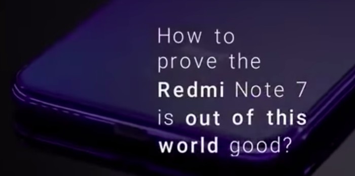 Pengujian Redmi Note 7. Foto: screenshot YouTube Pengujian Redmi Note 7. Foto: screenshot YouTube