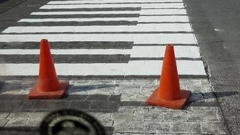 Ini zebra cross atau piano? Foto: via Trend Chaser