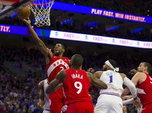 Hasil NBA: Leonard Pimpin Raptors Bekap Sixers untuk Samakan Kedudukan