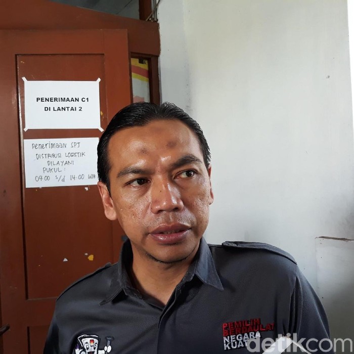 Ketua KPU Kabupaten Bantul, Didik Joko Nugroho, Selasa (7/5/2019).