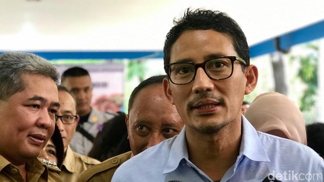 Sandiaga Uno Kritik Target Ekonomi RI Tahun Ini 5,3%