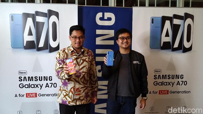 Samsung Resmi Boyong Galaxy A70 ke Indonesia