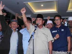 PD Sebut 62% Prabowo Menang Angka Halu, BPN: Itu Angka Konkret!