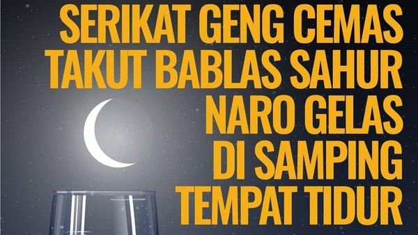 Bikin Ngakak! Asosiasi Kocak Penggemar Makanan Ini Siap Meriahkan Bulan Puasa