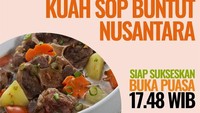 Komunitas pemburu hawa panas gejolak gemericik kuah sop buntut nusantara, siap sukseskan buka puasa. Nah, kalau yang ini cocok untuk para penggemar sop buntut hangat. Foto: Instagram @teplete