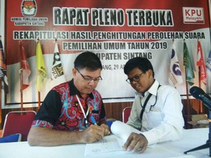 Ketua DMI Sintang Bersyukur Pleno Pemilu 2019 Berjalan Kondusif